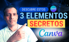3 Elementos 🔐 Secretos PRO y 🎁 GRATUITOS en CANVA | Juan Lima