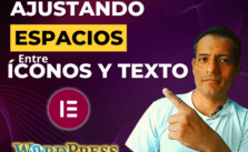 ✍️ Aprende a como ajustar 🔲 ESPACIOS entre un ícono y los textos de ELEMENTOR | Juan Lima