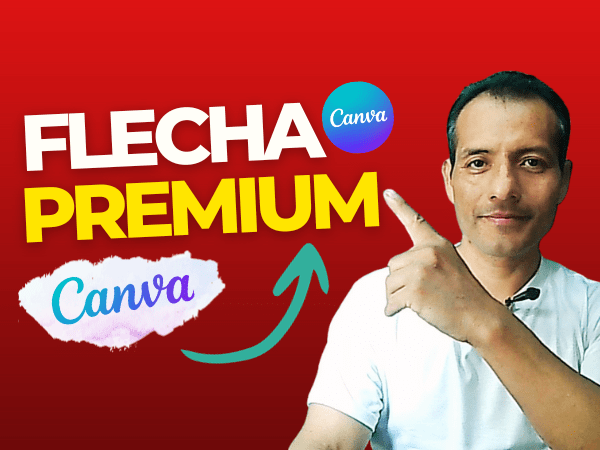Creando una ⤵️ FLECHA PREMIUN para editarla en 🔵 CANVA | Juan Lima