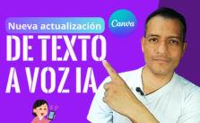 ๐ฃ๏ธ Cรณmo convertir TEXTO a VOZ en Canva fรกcilmente โก๏ธ con la nueva actualizaciรณn